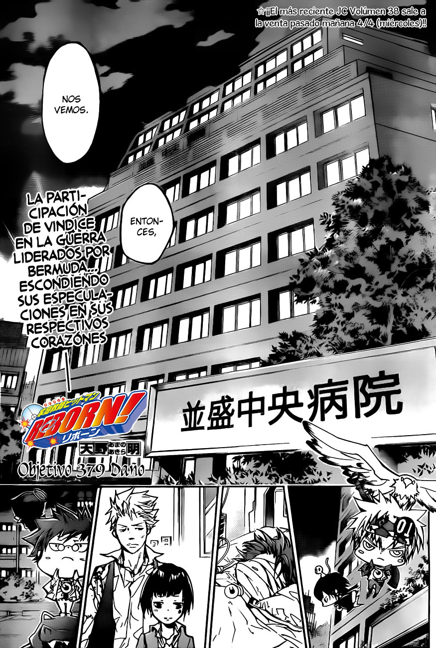 Katekyo Hitman Reborn!-Chapter 379